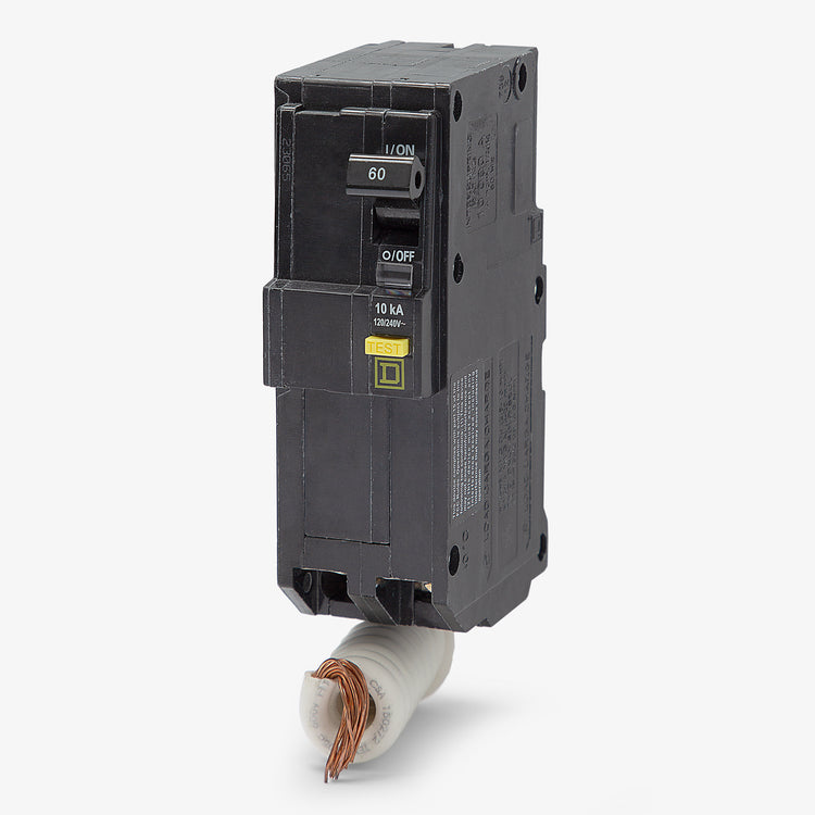 Square D QO260GFI3W - 60A GFCI Miniature Circuit Breaker