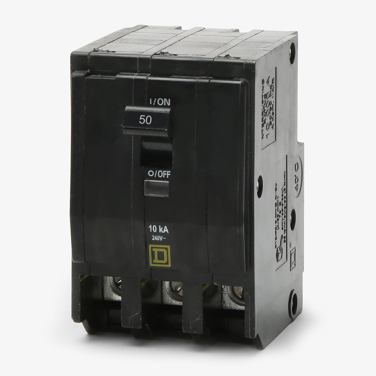 Square D QO350 - 50A 3 Pole Miniature Circuit Breaker