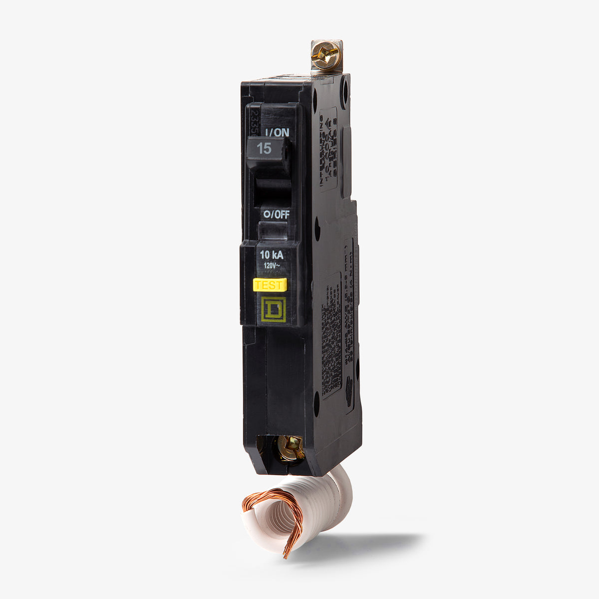 Square D QOB115GFI - 15A GFCI Miniature Circuit Breaker