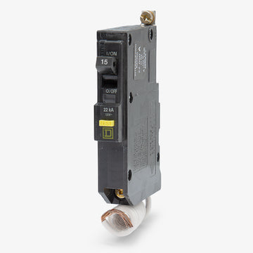 Square D QOB115VHGFI - 15A GFCI Miniature Circuit Breaker