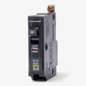 Square D QOB120 - 20A 1 Pole Miniature Circuit Breaker
