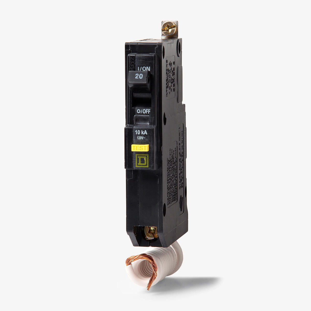 Square D QOB120GFI - 20A GFCI Miniature Circuit Breaker