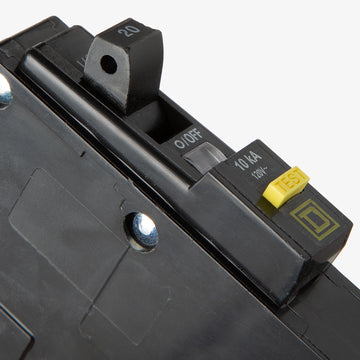Square D QOB120GFI - 20A GFCI Miniature Circuit Breaker - view 3