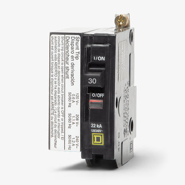Square D QOB130VH1021 - 30A 1 Pole Miniature Circuit Breaker