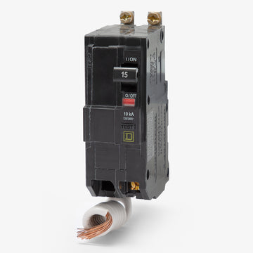Square D QOB215EPD - 15A GFEP Miniature Circuit Breaker