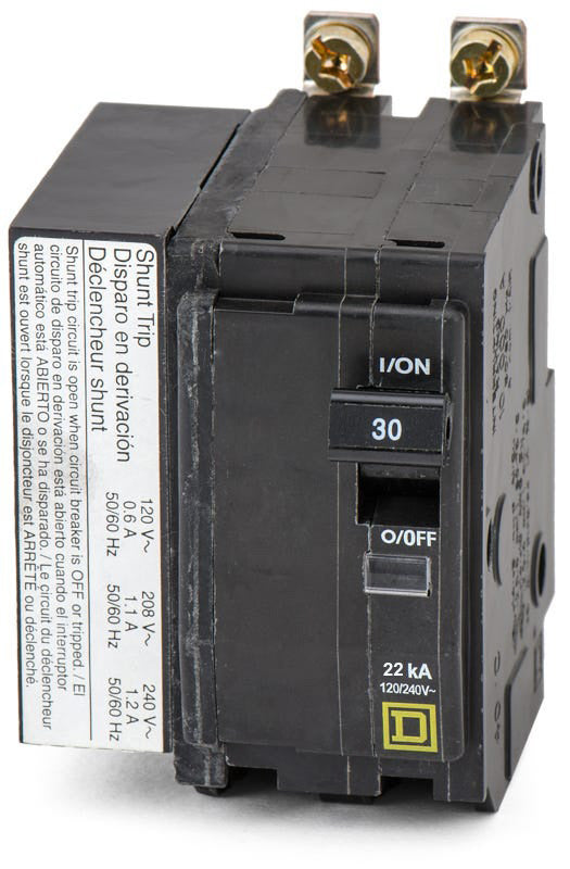 Square D QOB230VH1021 - 30A 2 Pole Miniature Circuit Breaker