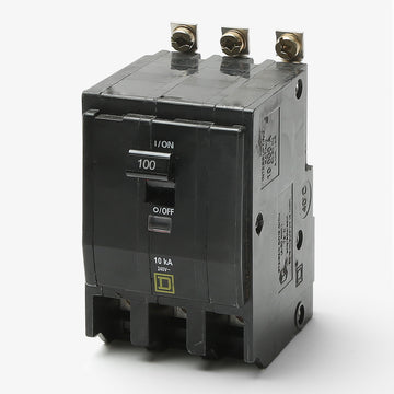 Square D QOB3100 - 100A 3 Pole Miniature Circuit Breaker