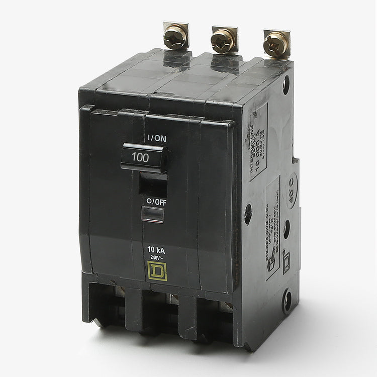 Square D QOB3100 - 100A 3 Pole Miniature Circuit Breaker