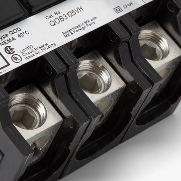 Square D QOB3125VH - 125A 3 Pole Miniature Circuit Breaker - view 4
