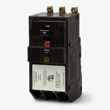 Square D QOB315EPD - 15A GFEP Miniature Circuit Breaker