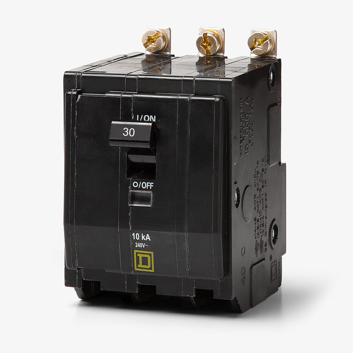 Square D QOB330 - 30A 3 Pole Miniature Circuit Breaker