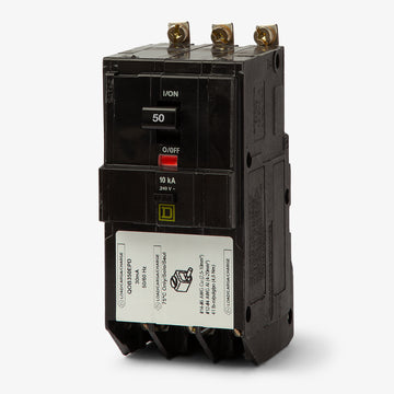 Square D QOB350EPD - 50A GFEP Miniature Circuit Breaker