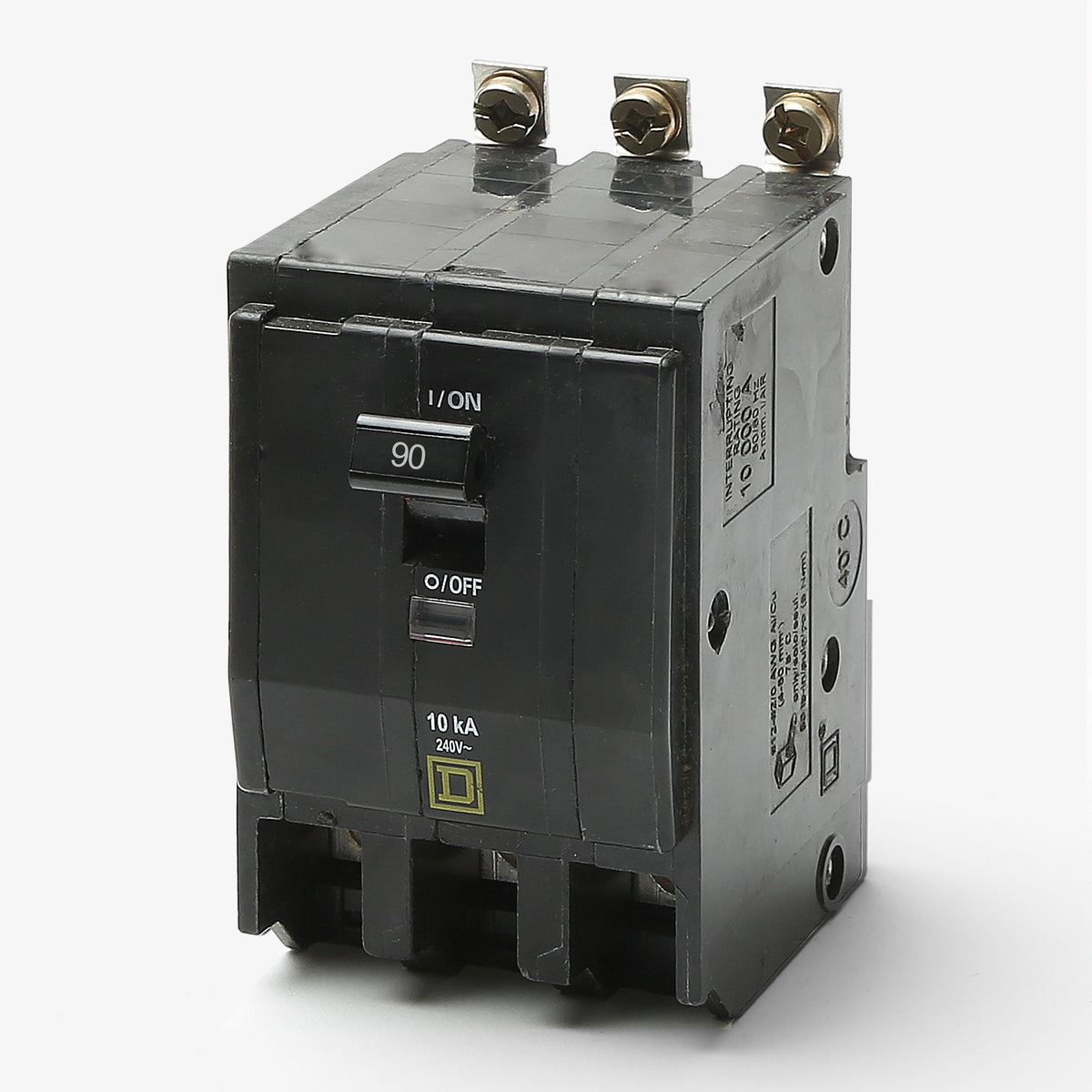 Square D QOB390 - 90A 3 Pole Miniature Circuit Breaker