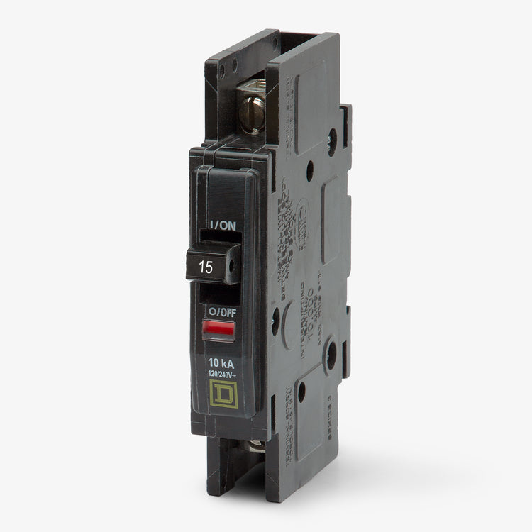 Square D QOU115 - 15A 1 Pole Miniature Circuit Breaker