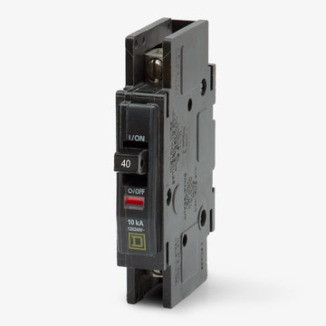Square D QOU140 - 40A 1 Pole Miniature Circuit Breaker
