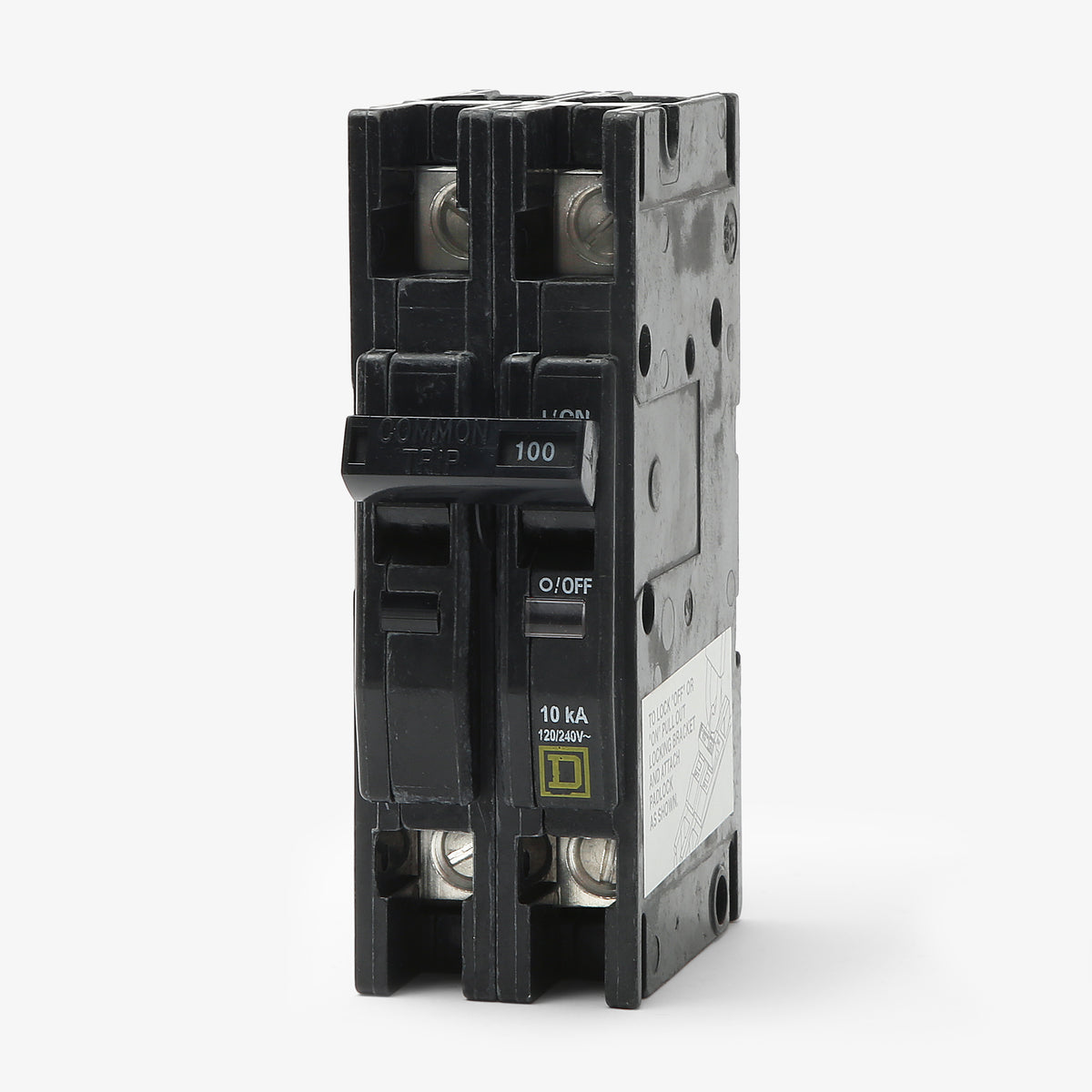 Square D QOU2100 - 100A 2 Pole Miniature Circuit Breaker