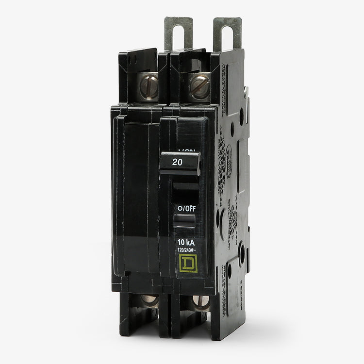 Square D QOU220VH - 20A 2 Pole Miniature Circuit Breaker