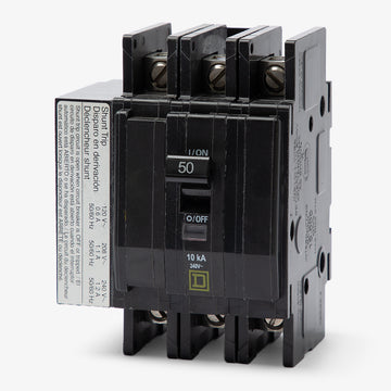 Square D QOU3501021 - 50A 3 Pole Miniature Circuit Breaker