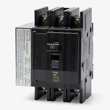 Square D QOU3501021 - 50A 3 Pole Miniature Circuit Breaker