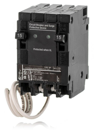 Siemens QSA1515SPD - 15/15A 2 Pole Miniature Circuit Breaker