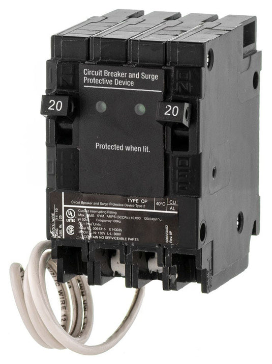Siemens QSA2020SPD - 20/20A 2 Pole Miniature Circuit Breaker