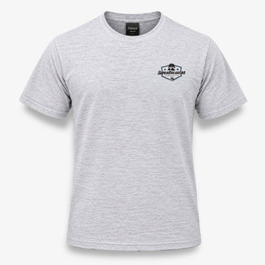 Breaker Badge Tee Heathered Ash