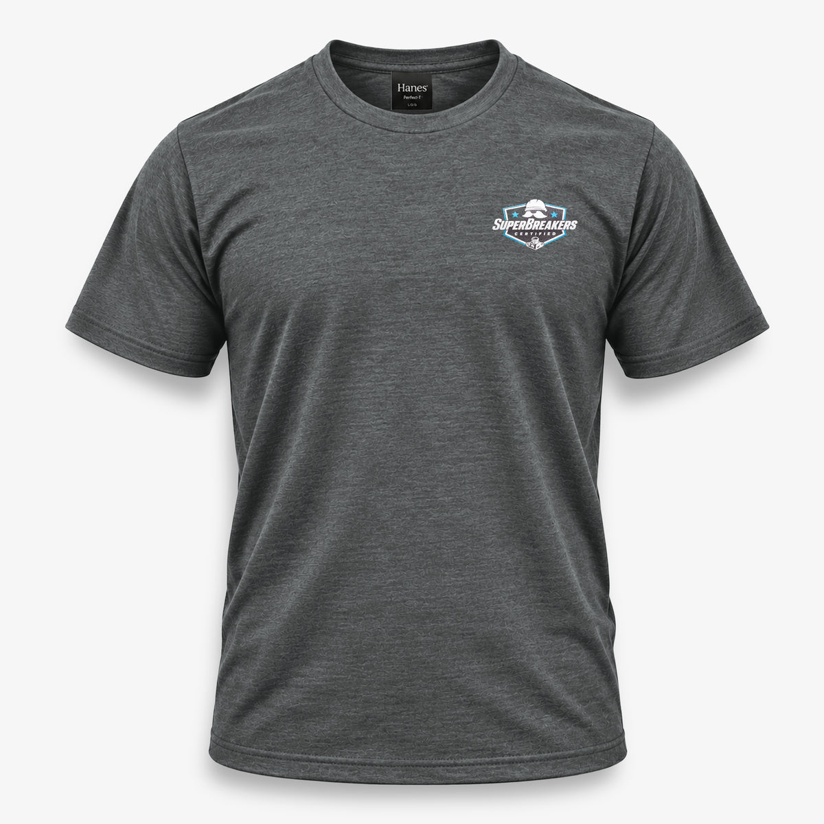 Breaker Badge Tee DK Grey