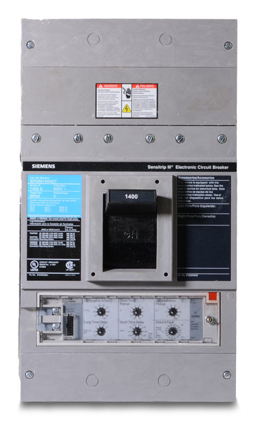 Siemens SPD69140NGT - 1400A 3 Pole Molded Case Circuit Breaker