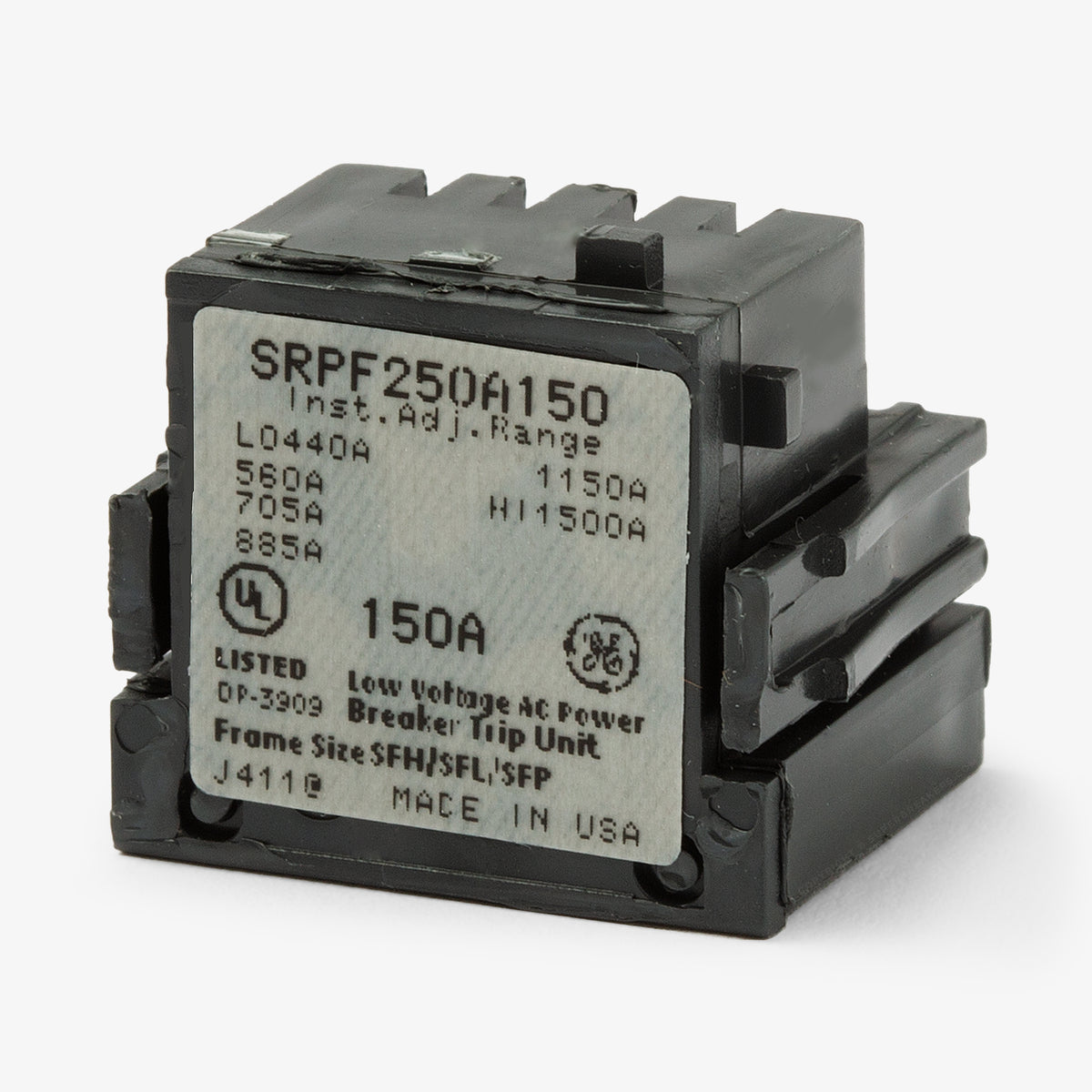 General Electric SRPF250A150 Rating Plug