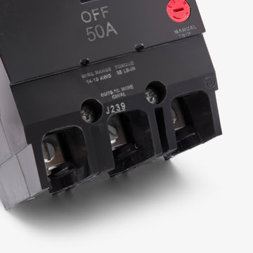 ABB / General Electric TEY350 - 50A 3 Pole Miniature Circuit Breaker - view 4