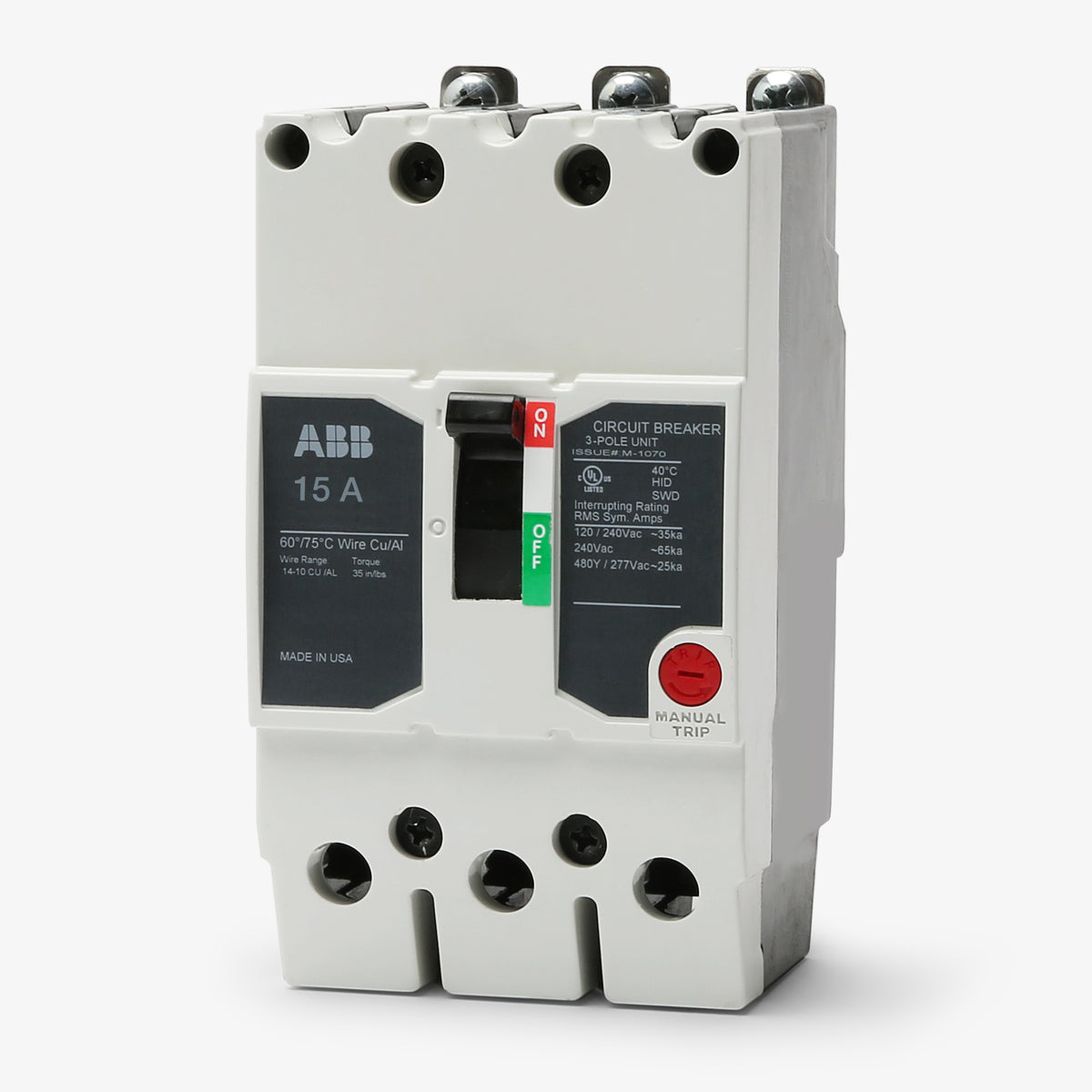 General Electric TEYH3015B 3 Pole Circuit Breaker