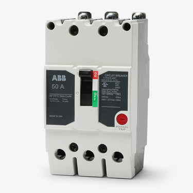 ABB / General Electric TEYH3050B - 50A 3 Pole Molded Case Circuit Breaker
