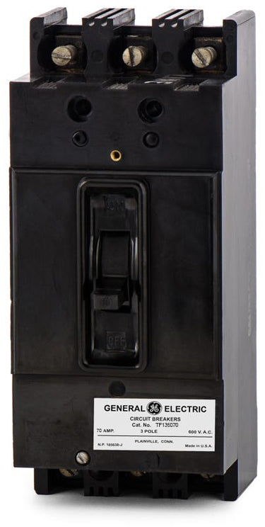 ABB / General Electric TF136070 - 70A 3 Pole Molded Case Circuit Breaker