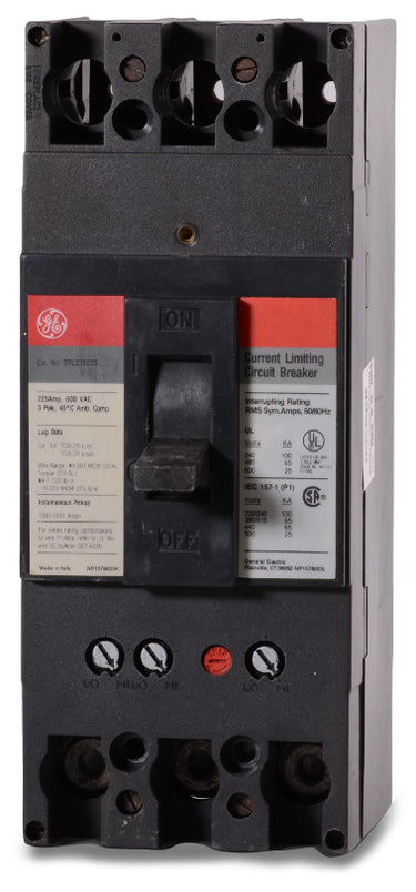 ABB / General Electric TFL236225 - 225A 3 Pole Molded Case Circuit Breaker