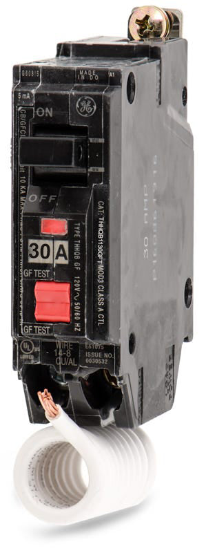 ABB / General Electric THHQB1130GFT - 30A GFCI Miniature Circuit Breaker