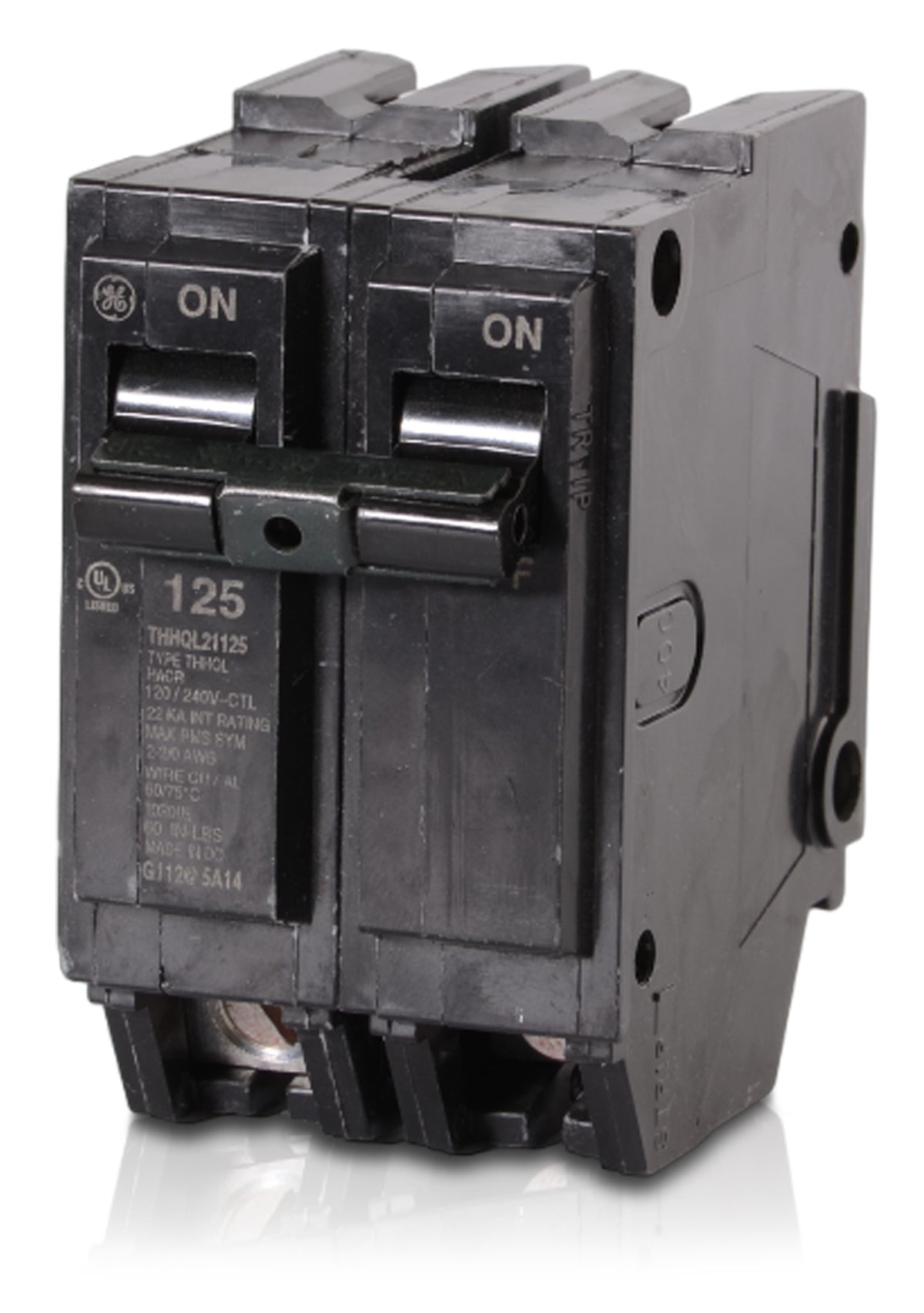 ABB / General Electric THHQL21125 - 125A 2 Pole Miniature Circuit Breaker