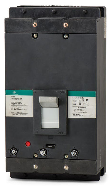 ABB / General Electric THKMA836500 - 500A 3 Pole Molded Case Circuit Breaker