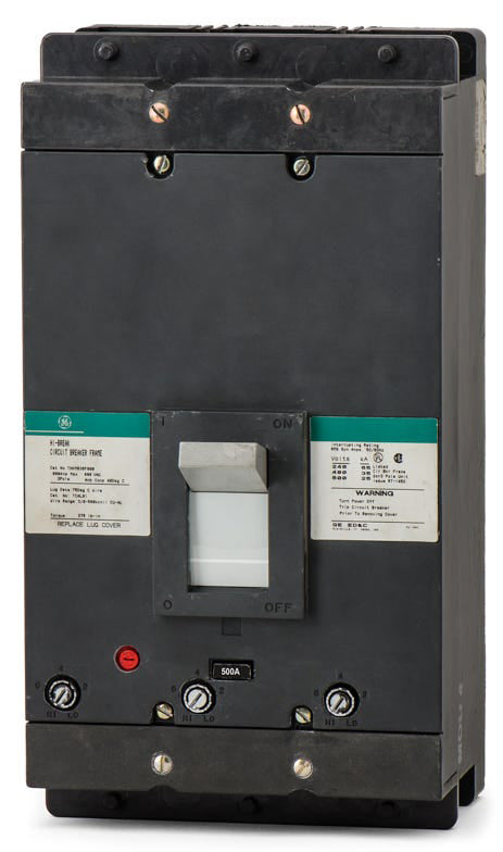 ABB / General Electric THKMA836500 - 500A 3 Pole Molded Case Circuit Breaker