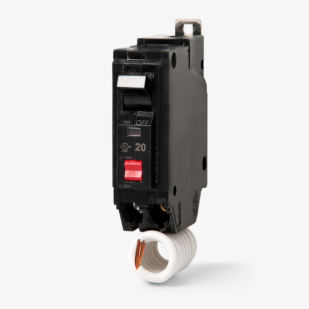 GFIB General Electric THQB1120GF Ground Fault Circuit Breaker, 1