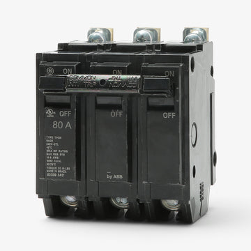 ABB / General Electric THHQB32080 - 80A 3 Pole Molded Case Circuit Breaker