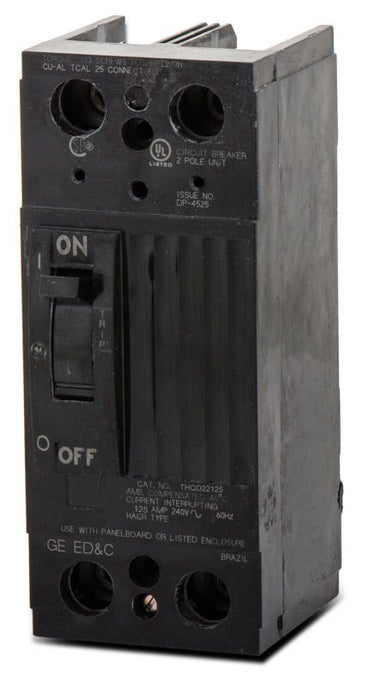 ABB / General Electric THQD22125 - 125A 2 Pole Molded Case Circuit Breaker