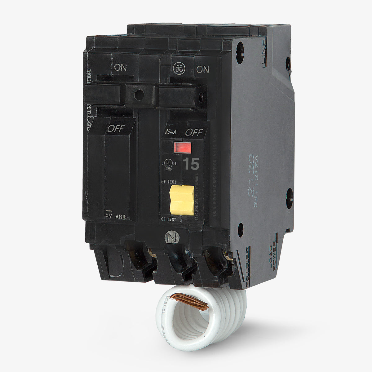 ABB / General Electric THQL2115GFEP - 15A GFEP Molded Case Circuit Breaker