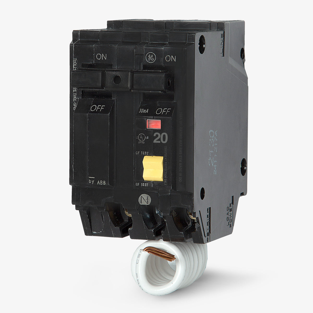 ABB / General Electric THQL2120GFEP - 20A GFEP Miniature Circuit Breaker
