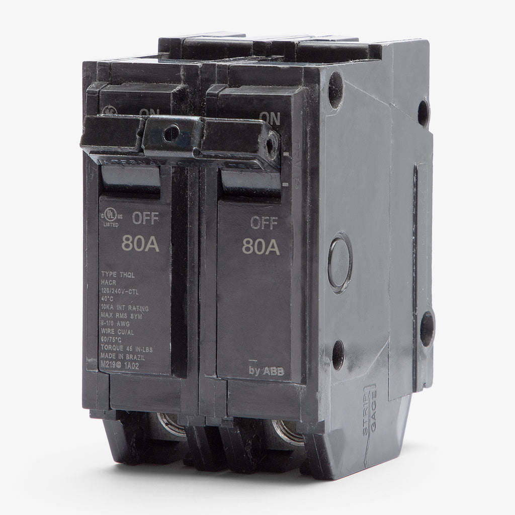 xxx breaker 2 「xxxbreaker2」 ABB / General Electric THQL2180 - 80A 2 Pole Miniature Circuit