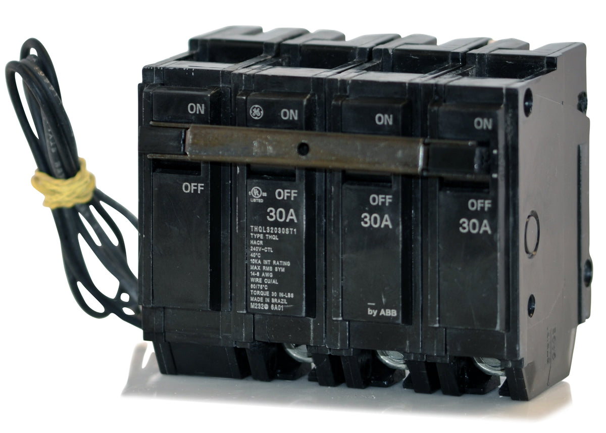 ABB / General Electric THQL32030ST1 - 30A 3 Pole Miniature Circuit Breaker