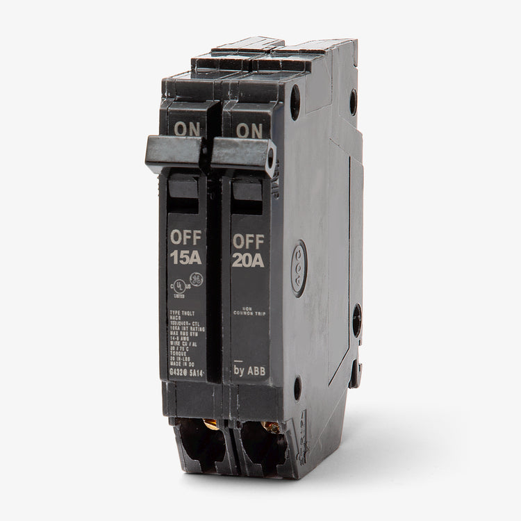 ABB / General Electric THQLT1520 - 15/20A Tandem Miniature Circuit Breaker