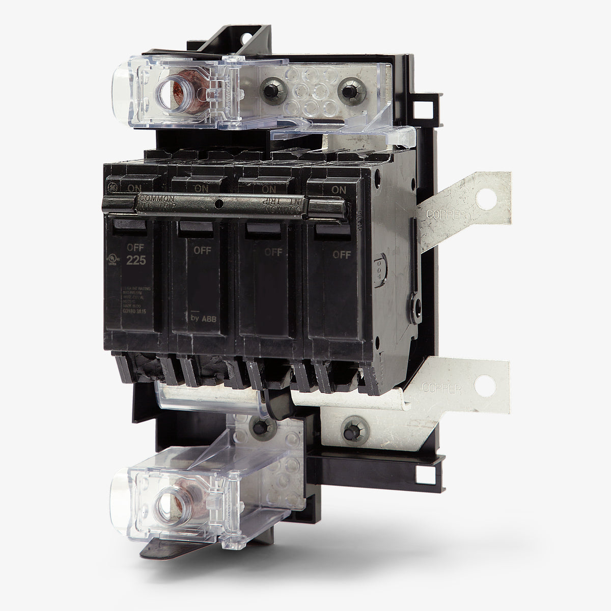 ABB / General Electric THQMV225E - 225A 2 Pole Molded Case Circuit Breaker