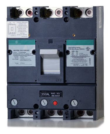 ABB / General Electric TJJ436350WL - 350A 3 Pole Molded Case Circuit Breaker