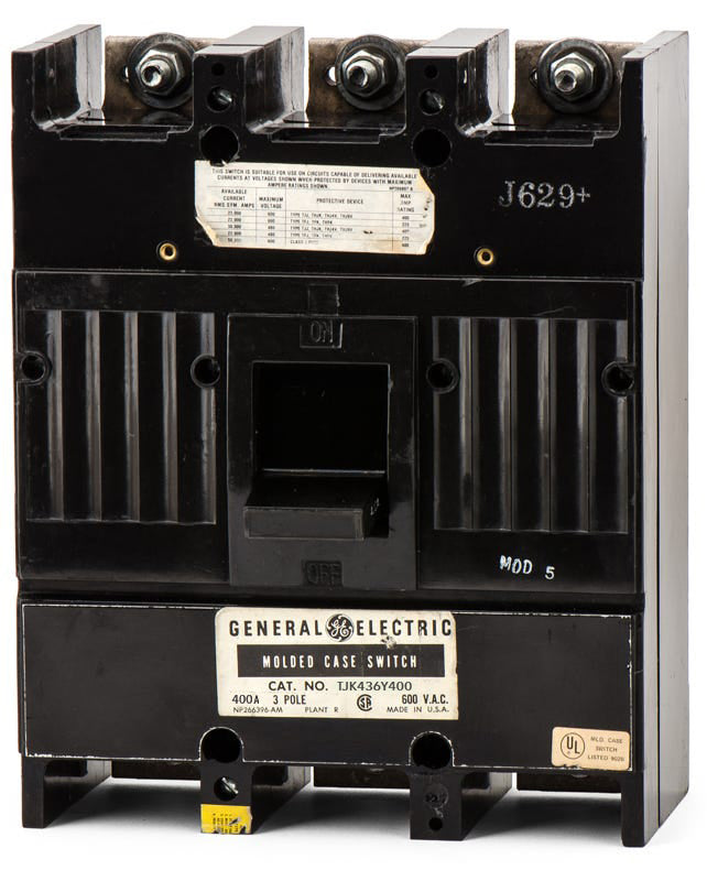 ABB / General Electric TJK436Y400 - 400A 3 Pole Molded Case Switch