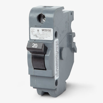 Connecticut Electric UBIF20NB - 20A 1 Pole Miniature Circuit Breaker